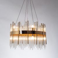 Люстра Artelamp Acapulco Золото Прозрачная арт-A1007SP-10GO — фото 2, Люстры