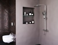 Душевая система Damixa Option с термостатом Хром арт-DX218092000 — фото 4, Душевые стойки