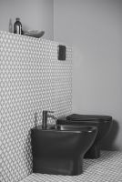 Биде Ideal Standard Tesi Черное матовое арт-T3540V3 — фото 5, Биде напольные