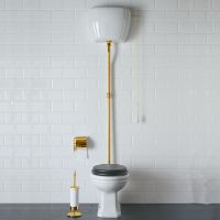 Унитаз Globo Paestum приставной без сиденья арт-PA002.BI — фото 6, Приставные унитазы