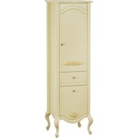 Шкаф пенал Migliore Impero 48 R Бежевый арт-26069 — фото 1, Пеналы для ванной комнаты