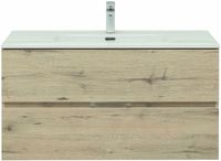 Товар: Комплект мебели для ванной Aquanet Алвита New 100 подвесной Дуб веллингтон белый арт-274203 - фото 9 Комплект мебели для ванной Aquanet Алвита New 100 подвесной Дуб веллингтон белый арт-274203 — фото 9, Комплекты мебели для ванной