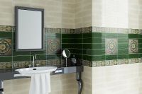 Керамическая плитка Absolut Keramika Milano Brillo Botella настенная 10х30 см арт-Milano Brillo Botella 10X30 — фото 2, Керамическая плитка