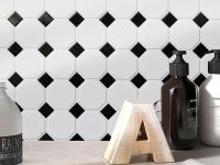 Керамическая мозаика StarMosaic Non-Slip Hexagon Penny Round Dark Grey Antislip JNK82021 30,9x31,5 см арт-С0003714 — фото 3, Мозаика