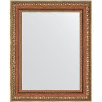 Зеркало Evoform Definite 51х41 в багетной раме - Бронзовые бусы на дереве 60 мм арт-BY 3011 — фото 1, Зеркала в ванную комнату