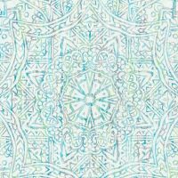 Обои AS Creation Boho Love Винил на флизелине (0,53*10,05) Бирюзовый/Белый, Орнамент арт-36461-2 — фото 1, Обои для стен