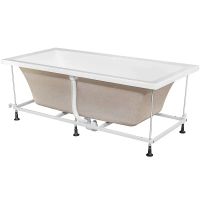 Акриловая ванна Berges Tari 170x80 без гидромассажа арт-050030 — фото 10, Акриловые ванны