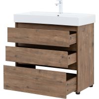 Товар: Тумба под раковину Aquanet Nova Lite 85 Дуб рустикальный арт-302477 - фото 7 Тумба под раковину Aquanet Nova Lite 85 Дуб рустикальный арт-302477 — фото 7, Тумбы под раковину