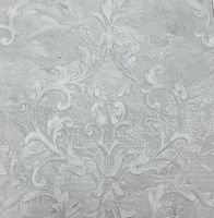 Обои Prima Italiana Legenda Винил на флизелине (1,06*10) Белый/Серый/Серебряный, Дамаск арт-80128 — фото 3, Обои для стен
