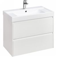 Тумба под раковину Roca Ona 80 подвесная Белая матовая арт-A857630509 — фото 1, Тумбы под раковину