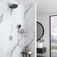 Душевая система Vincea Inspire с термостатом Хром арт-VSFW-3I21MT1RCH — фото 2, Встраиваемые душевые комплекты