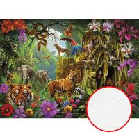 Фреска Ortograf Животные 7520 Фактура бархат FX Флизелин (3,8*2,7) Разноцветный, Животные/Цветы/Пейзаж арт-7520 (бархат FX) — фото 1, Фрески