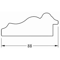 Зеркало Evoform Exclusive Floor 201х111 с фацетом в багетной раме - Римское серебро 88 мм арт-BY 6158 — фото 7, Зеркала в ванную комнату