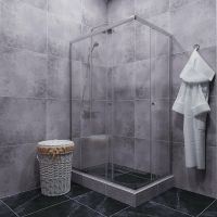 Душевой уголок Triton Вента-Хром 100х80 профиль Хром стекло прозрачное арт-Щ0000057860 — фото 1, Прямоугольные душевые уголки