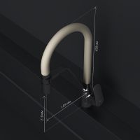 Смеситель для кухни AM.PM Like Черный матовый Бежевый арт-F8007826 — фото 15, Смесители для кухни