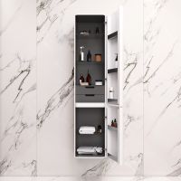 Шкаф пенал AM.PM Sensation 40 R подвесной Белый глянцевый арт-M30CHR0406WG — фото 7, Пеналы для ванной комнаты