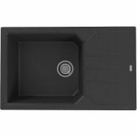 Кухонная мойка Alveus Granital Record 40 G91 Carbon 780x480x180 Угольная арт-1144466 — фото 1, Кухонные мойки