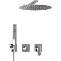 Душевая система WasserKRAFT Weida Хром арт-A3151.268.090.116.271.087.103 — фото 1, Встраиваемые душевые комплекты