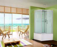 Душевая кабина Esbano ES-108CKRB 100x80 R без гидромассажа арт-ESKB108CKRBR — фото 2, Душевые кабины