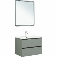 Тумба под раковину Aquanet Вега 70 подвесная Мисти грин арт-329602 — фото 6, Тумбы под раковину