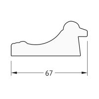 Зеркало Evoform Octagon 57x72 в багетной раме - Состаренное золото 67 мм арт-BY 7082 — фото 4, Зеркала в ванную комнату
