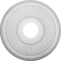Розетка потолочная Европласт 404x23x404 мм арт-1.56.047 — фото 1, Розетки потолочные