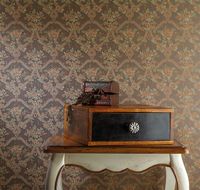 Обои Milassa Joli Флизелин (1*10,05) Серый/Сиреневый, Орнамент/Цветы арт-Joli2 007 — фото 2, Обои для стен