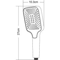 Ручной душ Orange Хром арт-S14HScr — фото 5, Лейки для душа