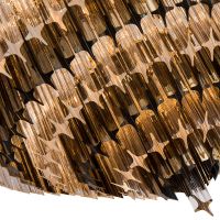 Люстра Divinare Frizzante Прозрачная Золото арт-1683/01 LM-16 — фото 3, Люстры