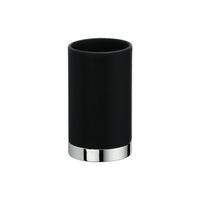 Стакан для зубных щеток Colombo Design Nordic Хром Черный арт-B5241.CR-CNO — фото 1, Стаканы для зубных щеток