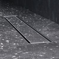 Душевой лоток AM.PM MasterFlow 50 с решеткой Хром матовый / под плитку Tile арт-W01SC-U11-050-04SB — фото 13, Душевые лотки