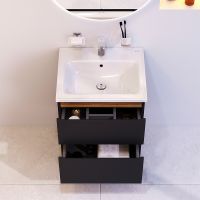 Товар: Тумба под раковину AM.PM X-Joy 55 подвесная Черная матовая арт-M85AFHX0552BM - фото 9 Тумба под раковину AM.PM X-Joy 55 подвесная Черная матовая арт-M85AFHX0552BM — фото 9, Тумбы под раковину