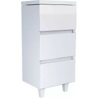 Тумба с раковиной Marka One Bumble 40H Белая арт-Ц0000001480 — фото 1, Тумбы с раковиной