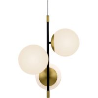 Товар: Подвесной светильник Maytoni Modern Nostalgia Белый Золото матовое арт-MOD048PL-03G - фото 3 Подвесной светильник Maytoni Modern Nostalgia Белый Золото матовое арт-MOD048PL-03G — фото 3, Подвесные светильники