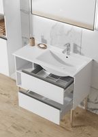 Зеркало SanVit Панорама 100 с подсветкой с сенсорным выключателем арт-zpan100 — фото 5, Зеркала в ванную комнату