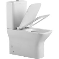 Унитаз компакт Agger с бачком и сиденьем Микролифт арт-AT02000 — фото 2, Напольные унитазы