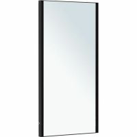 Зеркало Allen Brau Infinity 50 с подсветкой Черное с сенсорным выключателем арт-1.21021.BL — фото 5, Зеркала в ванную комнату