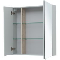 Зеркальный шкаф Aquanet Алвита New 80 Серый матовый арт-277536 — фото 5, Зеркальные шкафы в ванную