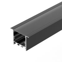 Товар: Профиль алюминиевый Arlight Linia встраиваемый Черный арт-039389 - фото 3 Профиль алюминиевый Arlight Linia встраиваемый Черный арт-039389 — фото 3, Профили для светодиодных лент