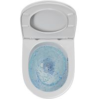 Унитаз компакт Point Сатурн с бачком и сиденьем Микролифт арт-PN42901 — фото 6, Напольные унитазы