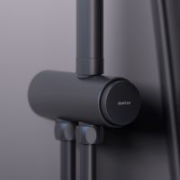 Душевая система Damixa Scandinavian Pure Черная матовая арт-936000300 — фото 4, Душевые стойки
