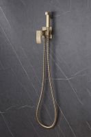 Товар: Гигиенический душ со смесителем Abber Wasserfall Золото матовое арт-AF8625G - фото 3 Гигиенический душ со смесителем Abber Wasserfall Золото матовое арт-AF8625G — фото 3, Гигиенические души
