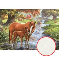 Фреска Ortograf Животные 7925 Фактура флок FLK Флизелин (3,9*2,7) Разноцветный, Животные/Пейзаж арт-7925 (флок FLK) — фото 1, Фрески