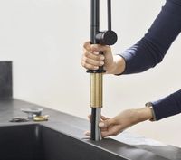 Смеситель для кухни Hansgrohe Talis M54 Черный матовый арт-72804670 — фото 3, Смесители для кухни