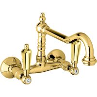 Смеситель для кухни Cezares Золото 24 карат арт-FIRST-LLP-03/24-M — фото 1, Смесители для кухни