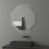 Зеркало Evoform Ledshine 80x80 с подсветкой 25.5 W - без выключателя - нейтральный белый свет арт-BY 2505 — фото 2, Зеркала в ванную комнату