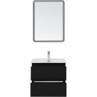 Товар: Тумба под раковину Aquanet Вега 2.0 60 подвесная Черная матовая арт-337953 - фото 11 Тумба под раковину Aquanet Вега 2.0 60 подвесная Черная матовая арт-337953 — фото 11, Тумбы под раковину