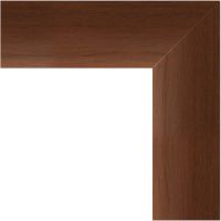 Зеркало Evoform Exclusive 152х62 с фацетом в багетной раме - Орех 65 мм арт-BY 1187 — фото 3, Зеркала в ванную комнату