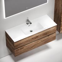 Тумба под раковину Sancos Urban 120 подвесная Дуб чарльстон арт-UR120-1ECH — фото 3, Тумбы под раковину