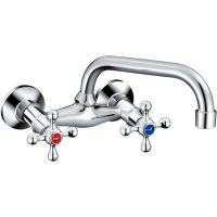 Смеситель для кухни Frap H08 Хром арт-F4708 — фото 1, Смесители для кухни